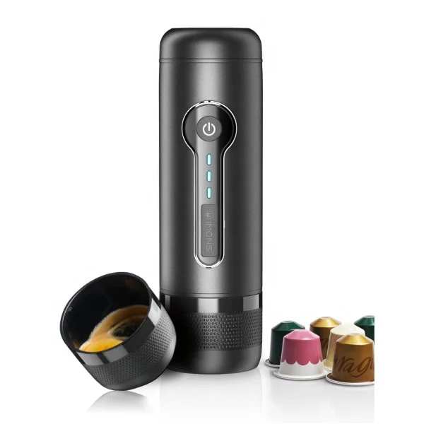 
Hot selling travel coffee machine CAN HEAT WATER 12v espresso coffee machine rechargeable 