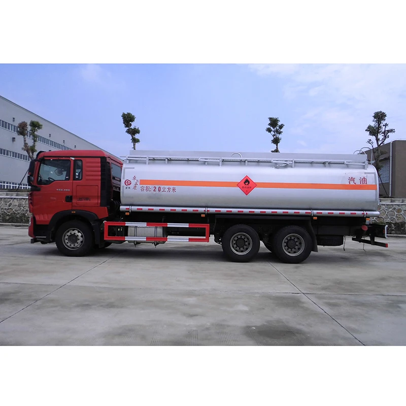 Sinotruk Howo 6x4 20000 Liters Oil Tank Truck Capacity Fuel Tanker Truck for sale