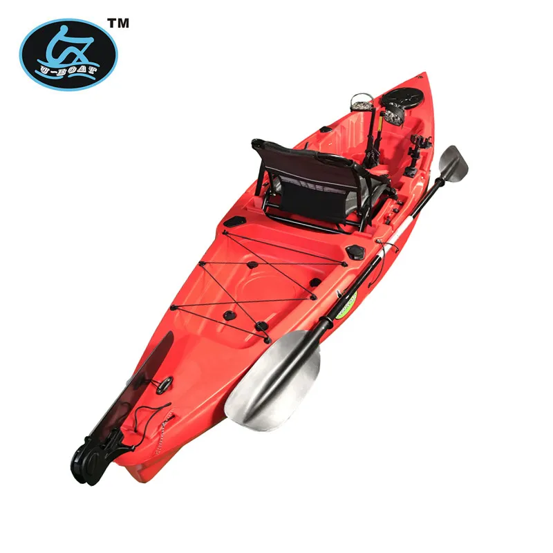 NEW designed pedal drive single fishing kayak fishing boat for your interested
