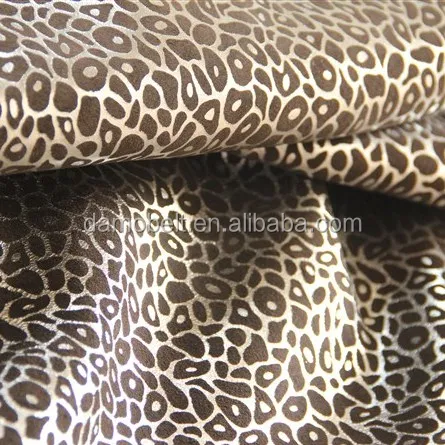 
genuine leather Leopard Print for making bags shoes 