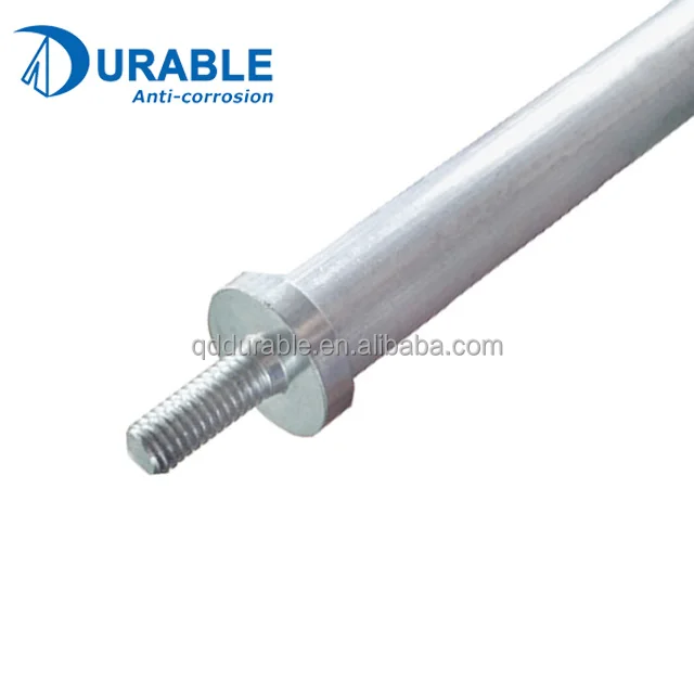 China supplier for aluminum zinc anode rod of water heater spare parts