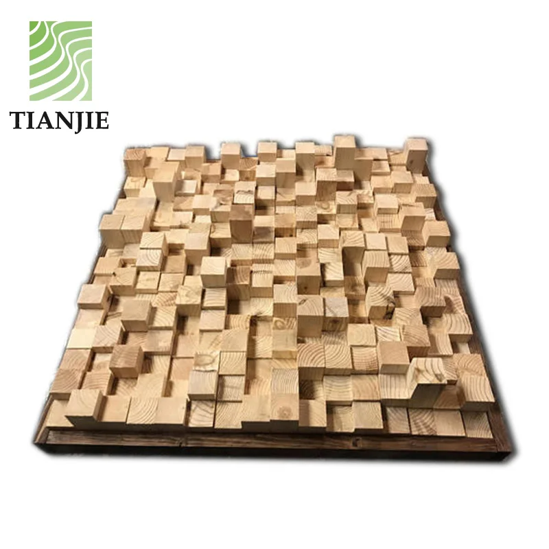 Tianjie Acoustic panels Factory material wall panel High quality sound diffusing panels acoustic diffuser for home and studio