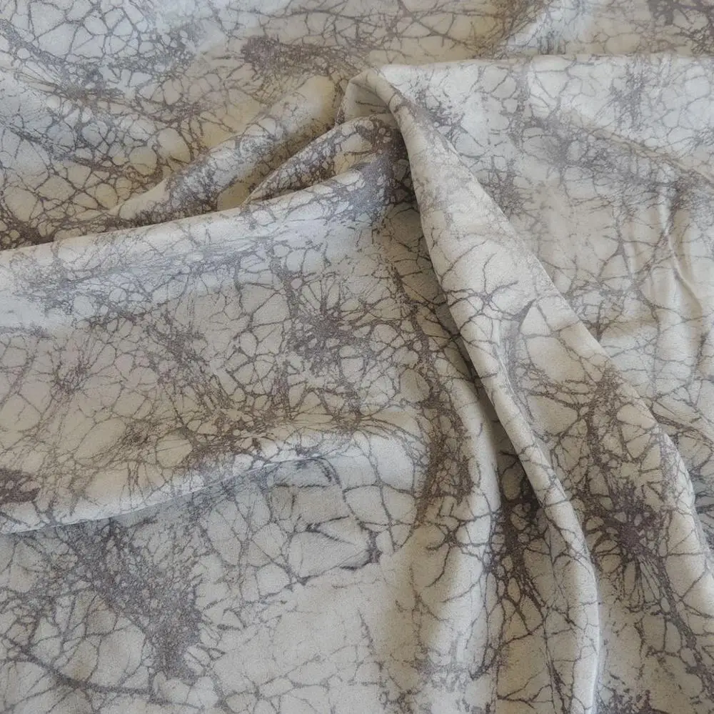 16mm digital printed silk crepe de chine fabric