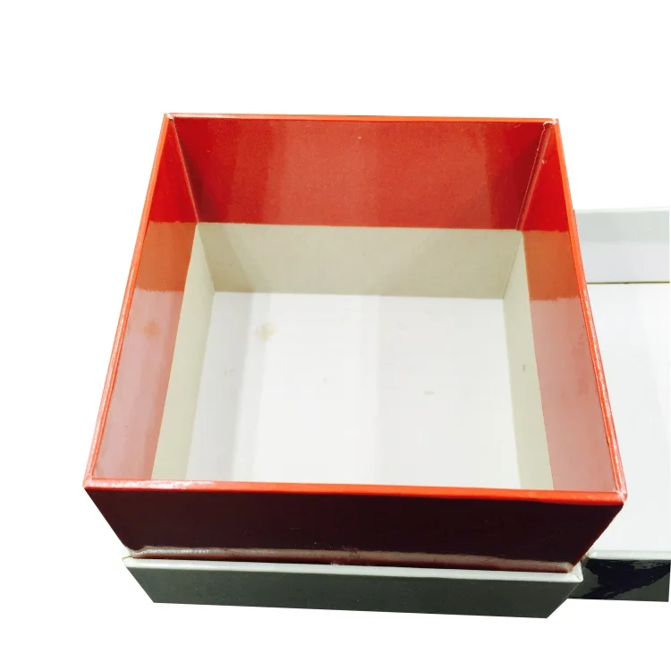 luxury Cardboard hard rigid Square fragrance gift box for packaging