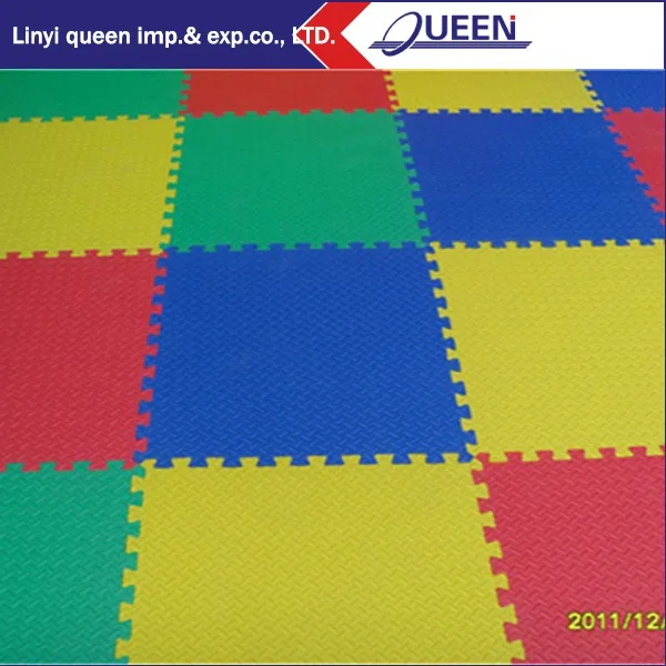 Nontoxico kids play mats espuma eva estera tatami  Polyester de la EVA FOAM FLOOR MAT waterproof eva foam mat