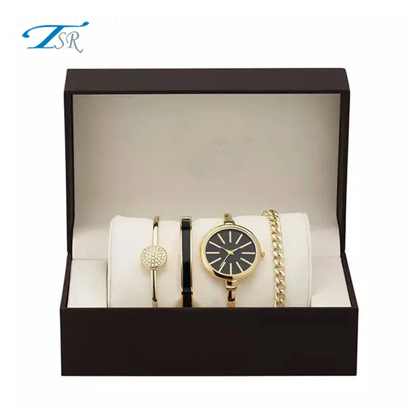 Online shopping gift for wedding or mothers day elegant Bracelet Watch Set