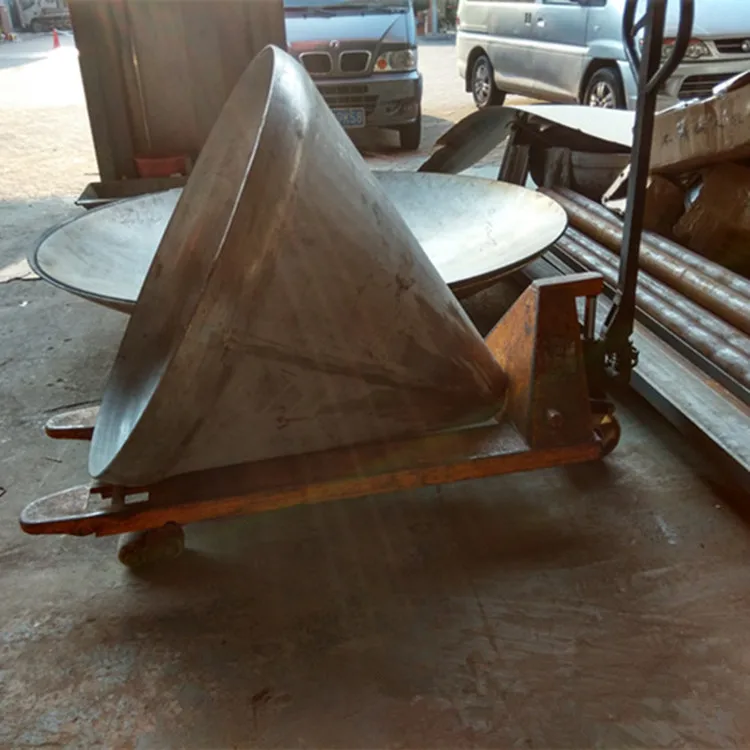 High quality conical dished head , steel cone, conical steel tube