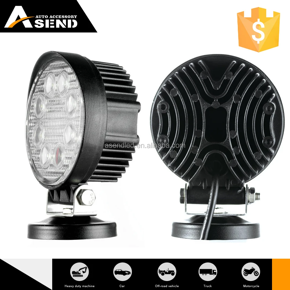24W LED Panel Lights 3W LED Light Round Lighting Bars Spot Beam