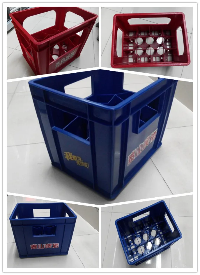 Low price 12 bottles beer crate plastic beer crate