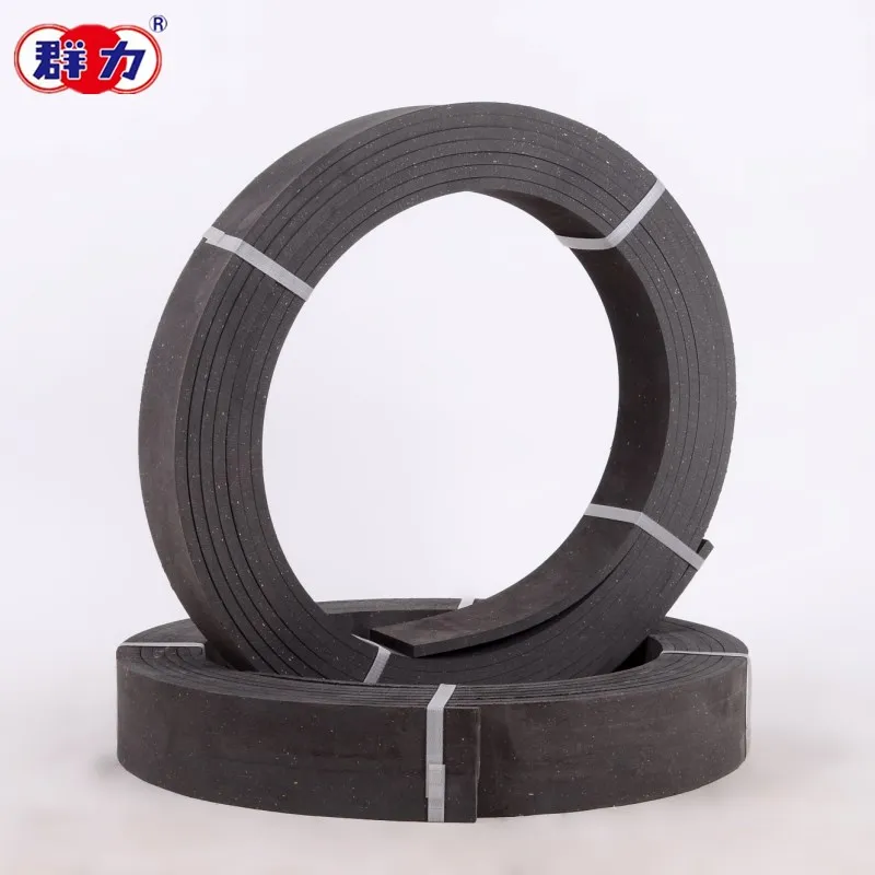 Rubber material asbestos free safety woven roll brake lining
