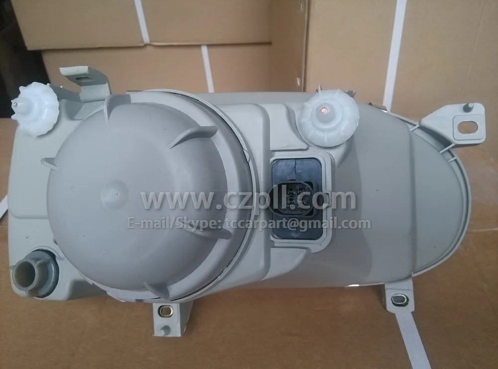 HEADLIGHT for GOLF 3 / HEADLAMP FOR VW GOLF 1992 - 1997 WHITE 1H6 941 017 AF / 018 AF - 1H6941017AF / 018AF - 1H6941017 / 018