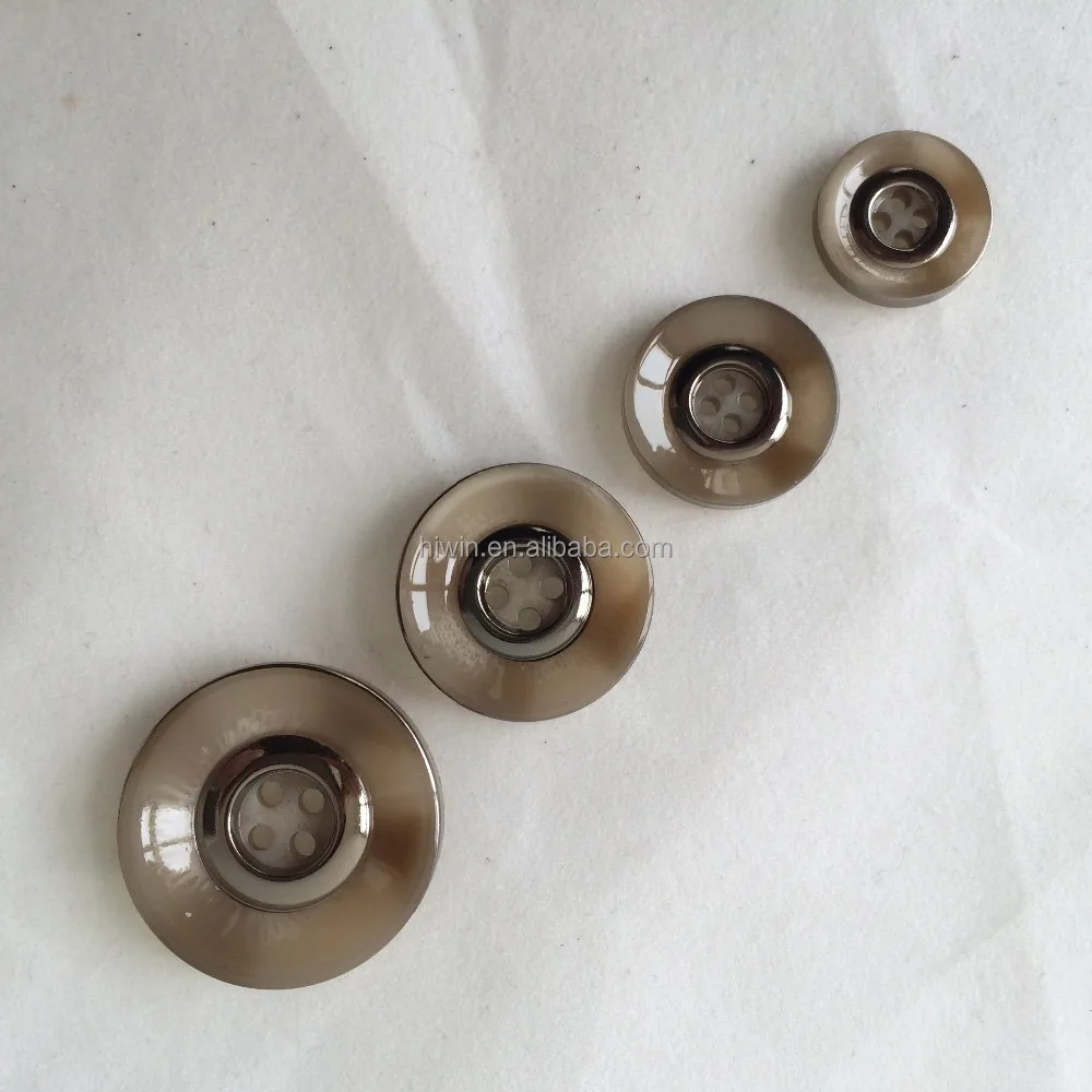 Factory wholesale plastic buttons / Custom fancy plastic button for garments