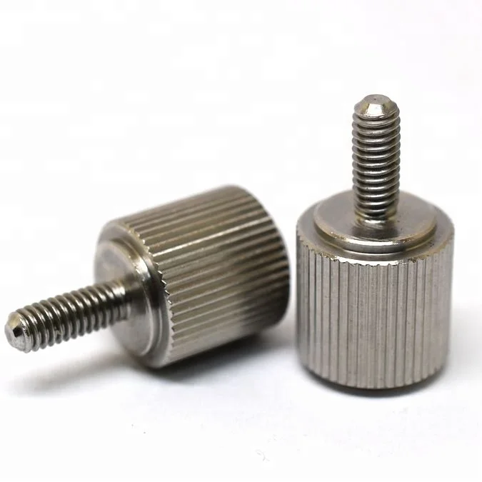 
Stainless Steel/aluminum M4 M5 M6 M8 Knurled Head Thumb Screw for fitment  (60779657441)