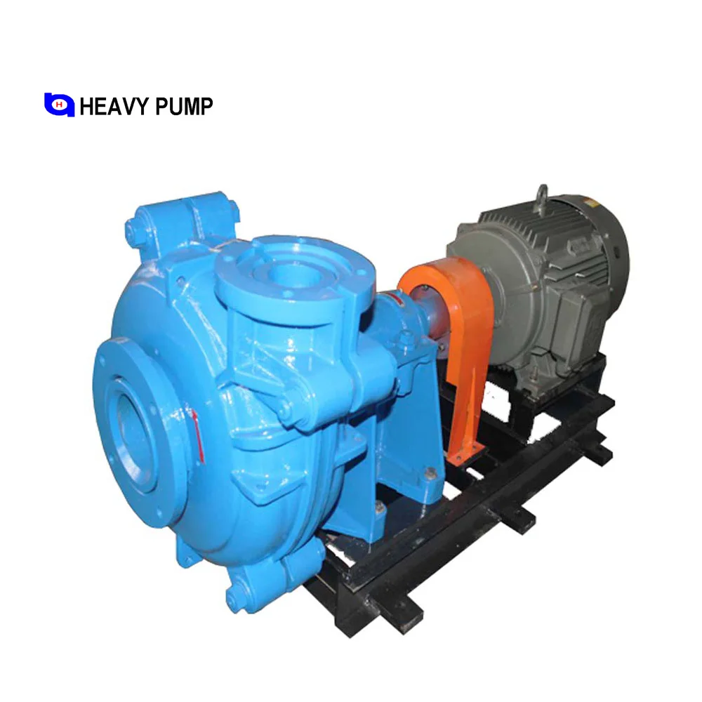 good quality copper mining slurry pump for waste water from copper industry HS slurry pump