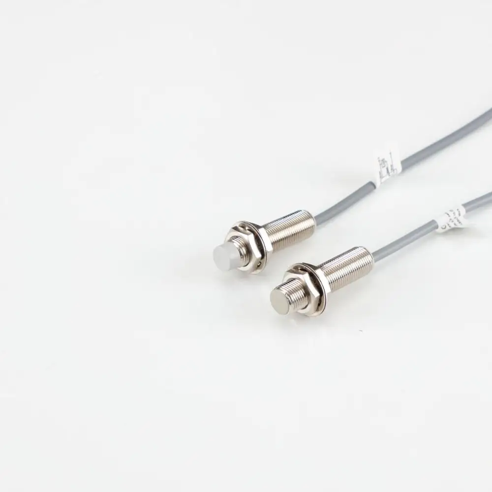 M12 dc 10 to 30 V cylindrical non-flush 10mm inductive proximity switch long range distance  sensor