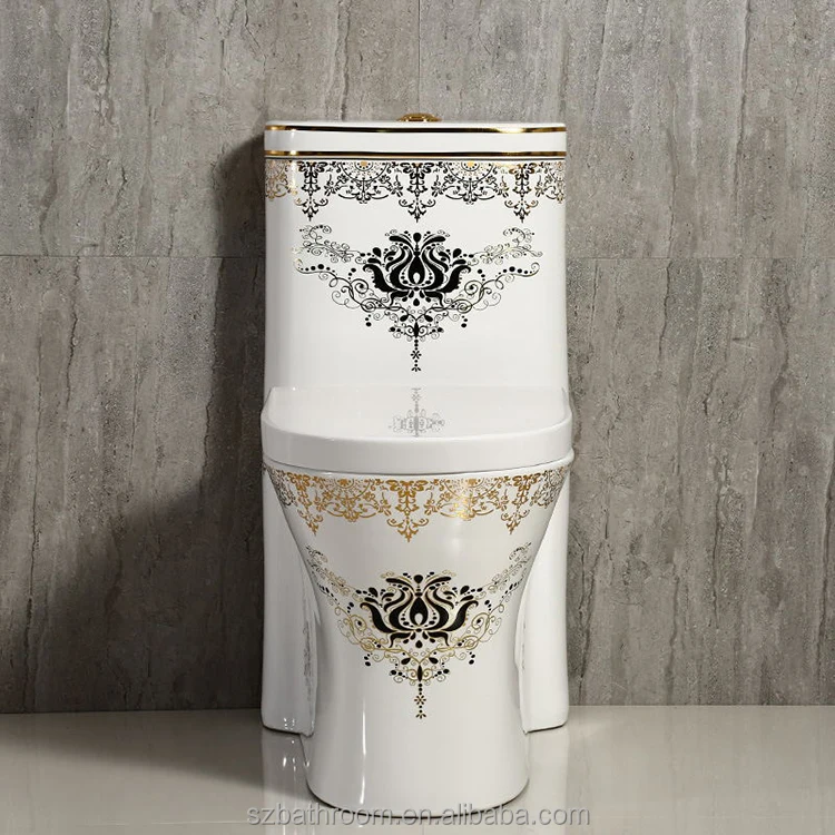 European Fashion Style colored toilet in china with cheap price