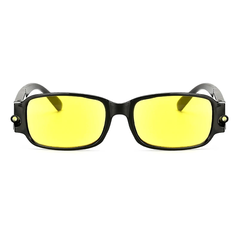 Ultra Bright LED Lighted Lightweight Custom Rectangular Reading Glasses