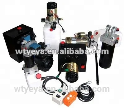 12V DC Mini hydraulic power pack unit for scissor lift