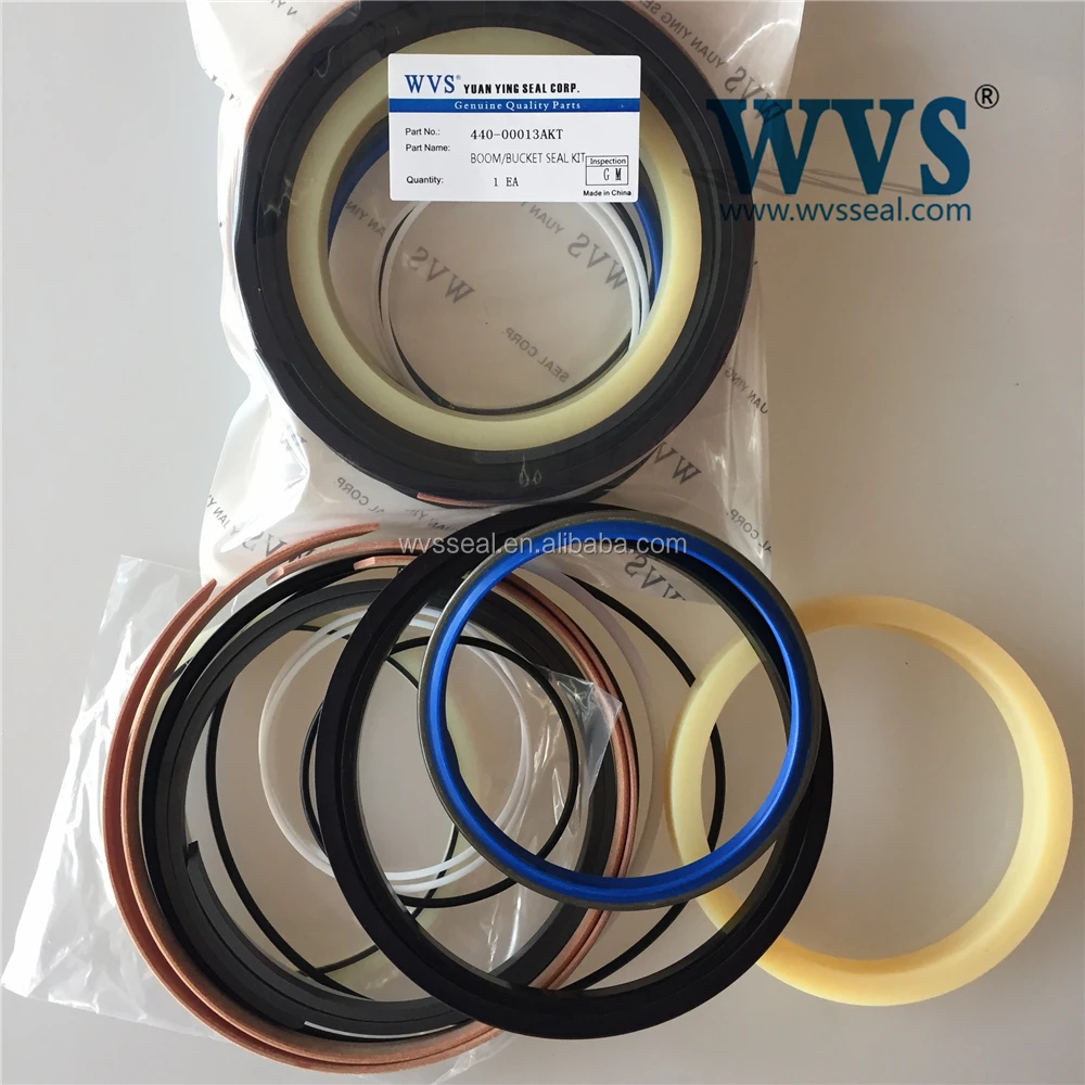 401107-00242A 401107-00168A 440-00013AKT 440-00015AKT Excavator Hydraulic Cylinder Seal Kits
