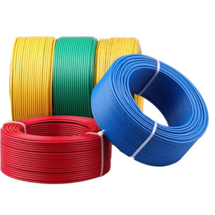 copper core PVC insulated flexible electrical wire cable