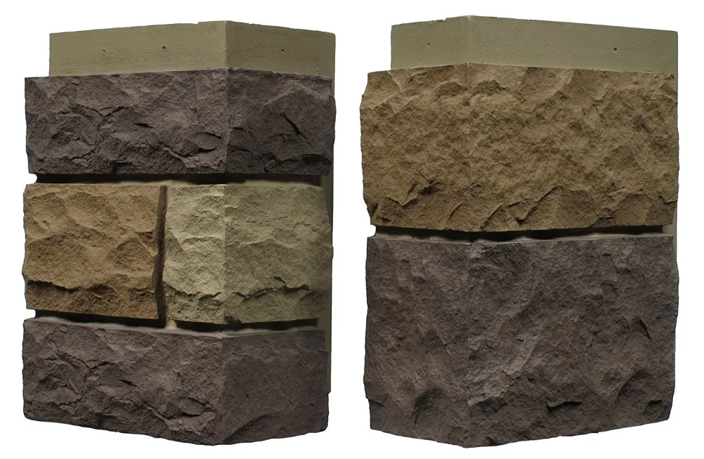 New Product Polyurethane Material artificial stone pillars for PU Decorative Wall Panel