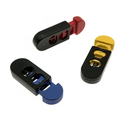 Новейшая металлическая пружинная Блокировка шнура, регулируемая застежка, эластичная переключатель