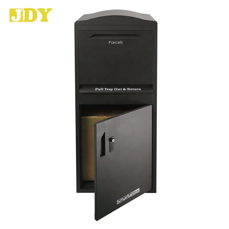 New Design Floor Standing Home Outdoor Large Smart Parcel Delivery Drop Post Mail Letter Box