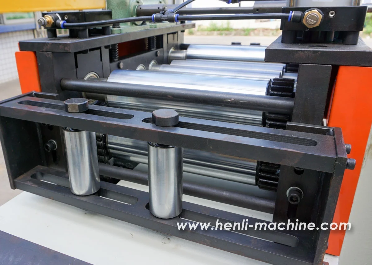 SHL-200 2 In 1 Automatic Uncoiler With Straightener Leveler And Decoiler Machine