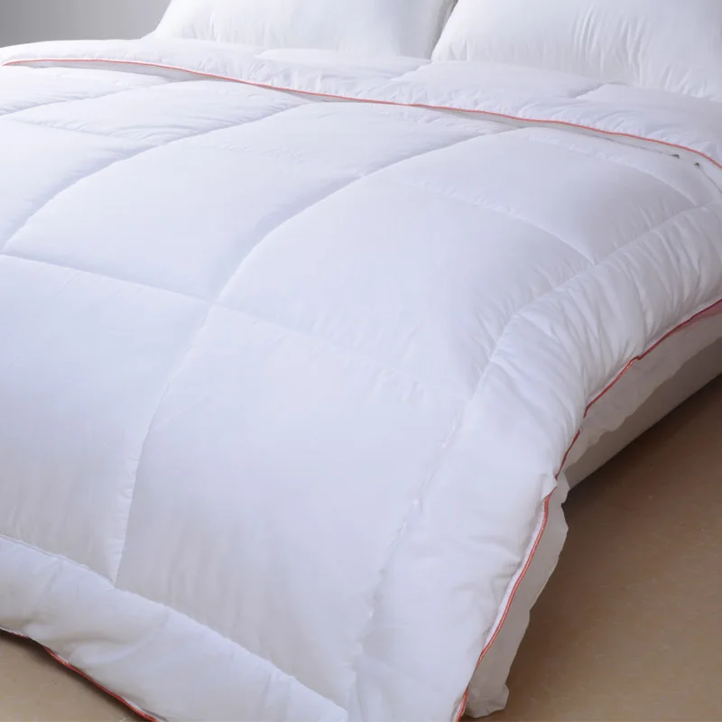 200TC cotton 100% natural cotton filled hotel bed quilt