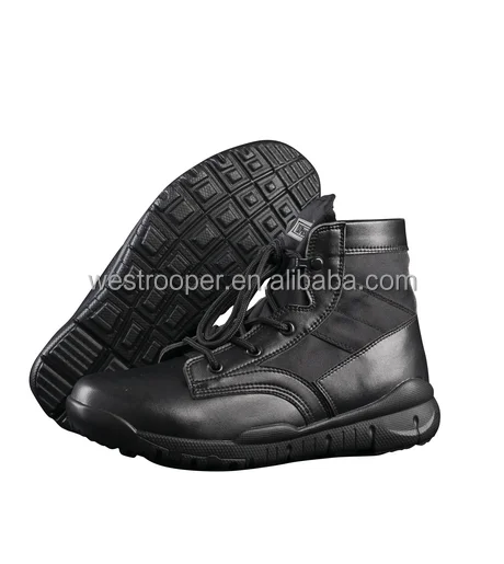 Troops top quality durable delta tactical black leather hunting boot WTP70-1459