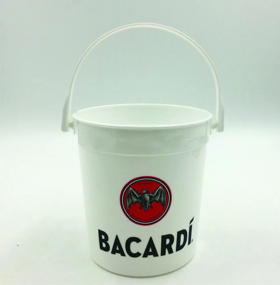 32OZ/1000ml Bacardi Rum Drinking Bucket Punches