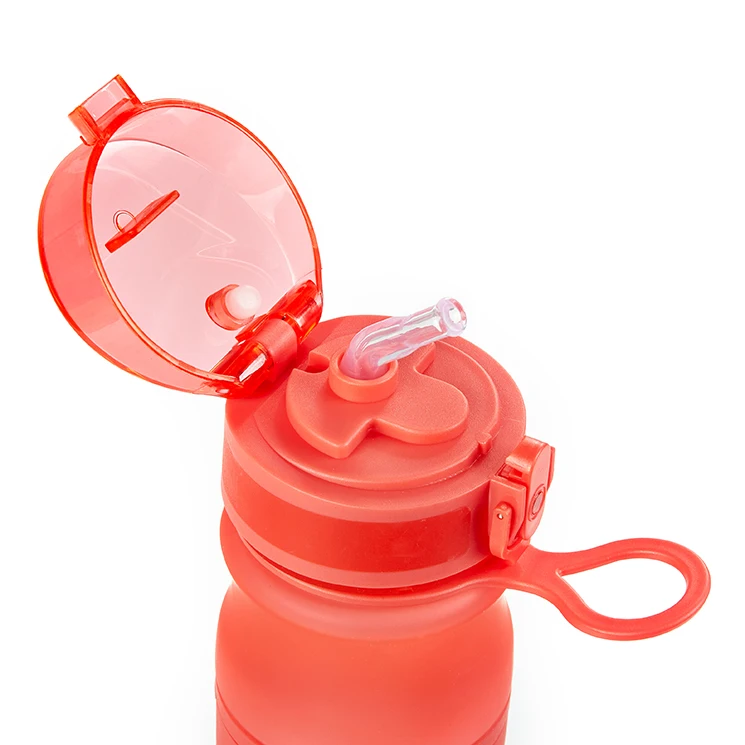 Wholesale Outdoor Sport Portable Foldable  Water Bottle Accessories Rubber Parts Elastic Silicone Suction Nozzle Rubber Tube