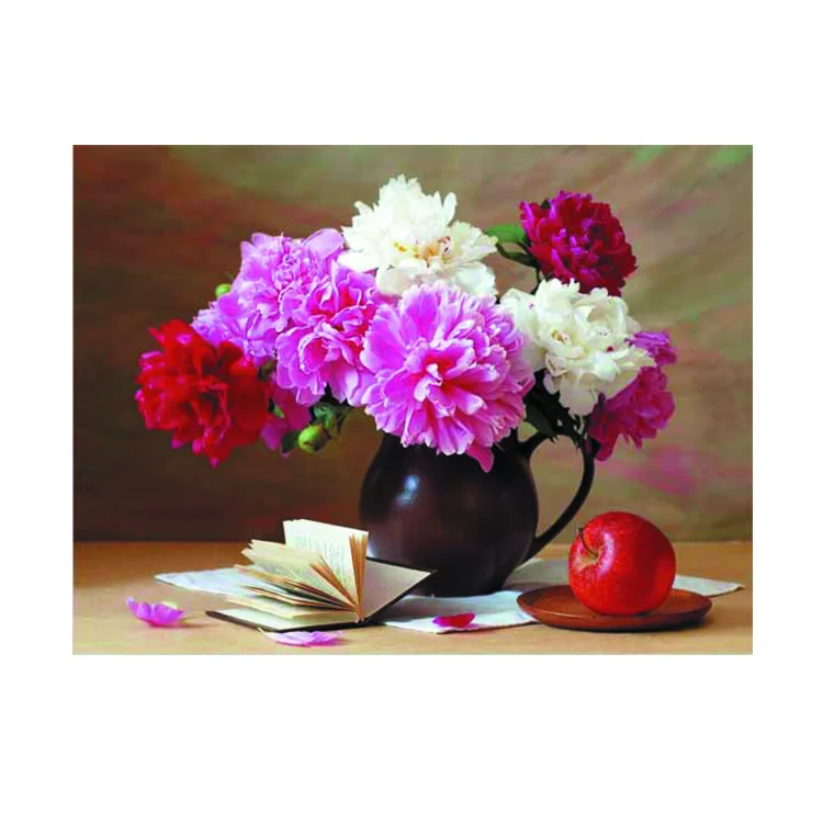 High resolution fashion wall decorative 3d picture of beautiful flower lily