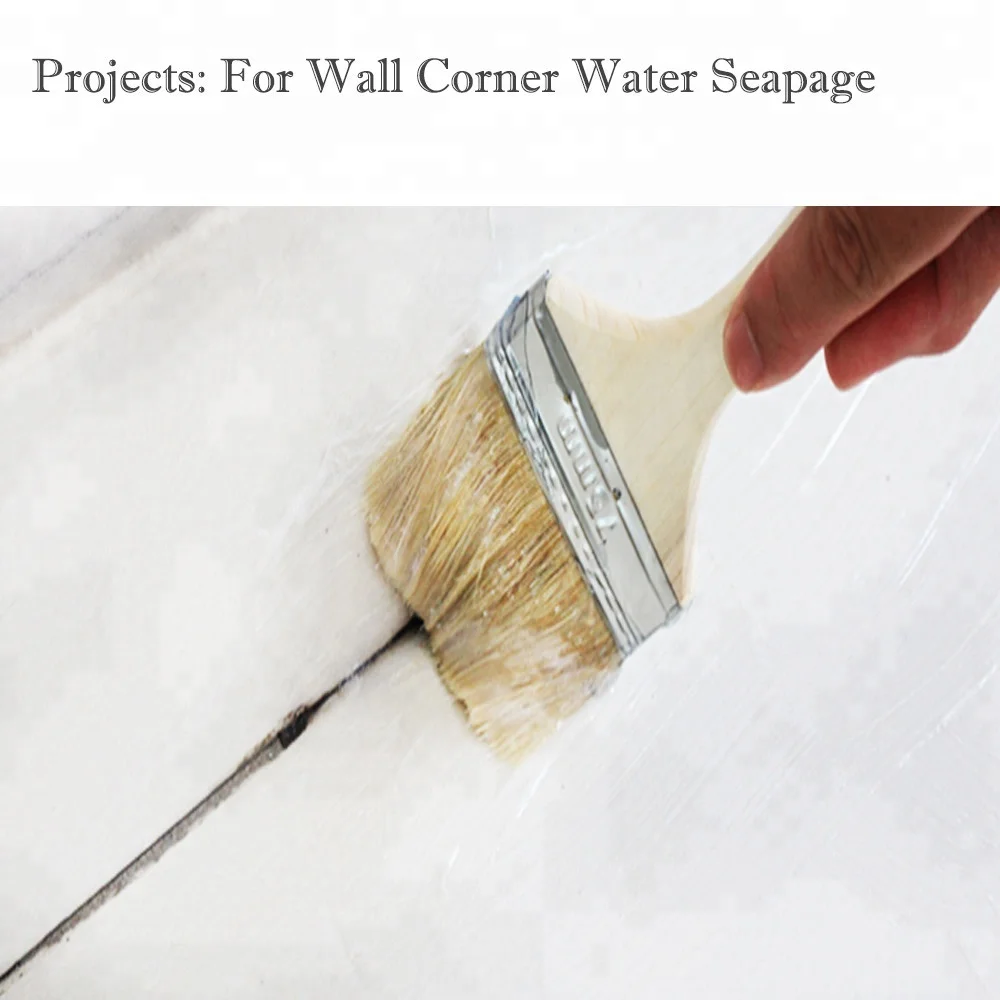 
Transparent Waterproof Coating for Bathroom Roof Wall Corner 