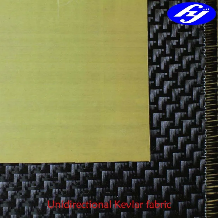2ply high-performance bullet proof unidirectional Kevlar fiber fabric cloth roll