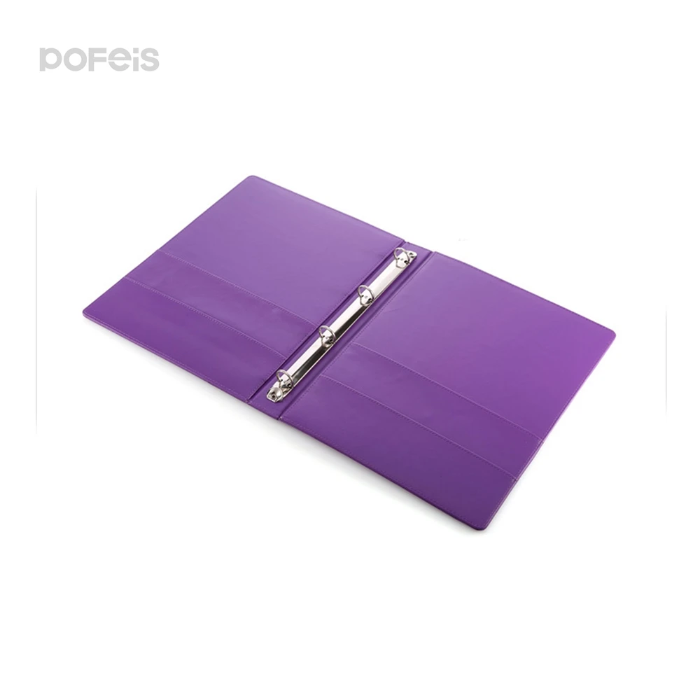 Custom executive handmade PU leather A4 size file document folder