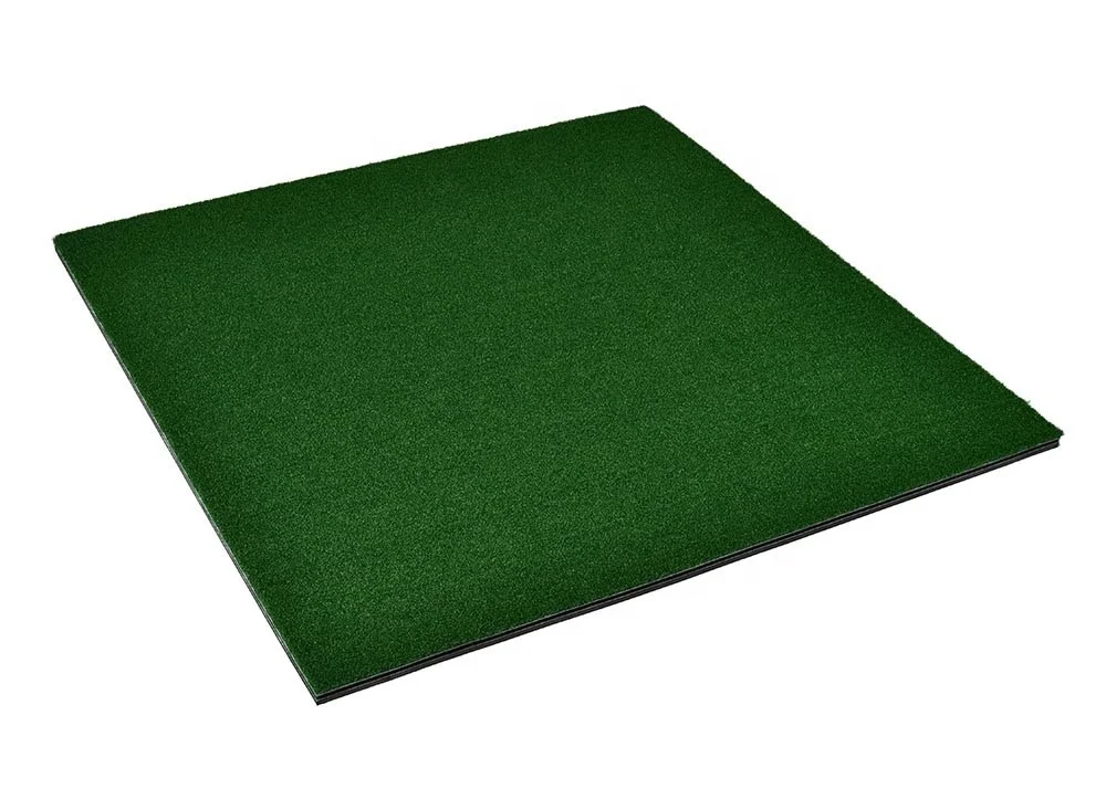 
3D golf practice turf hitting mat 