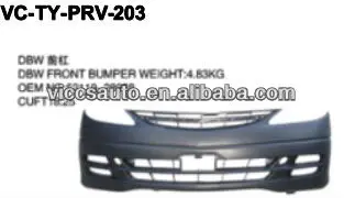 Front Bumper For Toyota Previa 98