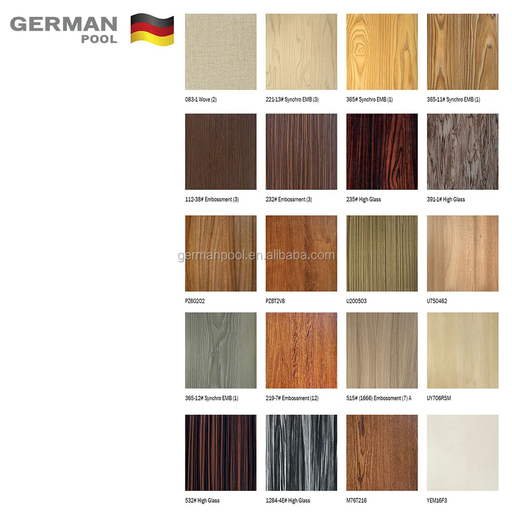German Pool OEM Durable with FSC Australia Environmental MDF Dark Grey Colour Marble pattern kitchen Furniture for
