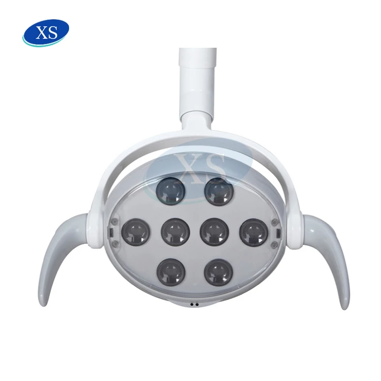 LED Sense light Dental Chair lamp with 8 led bulbs portable dental shadowless lamp