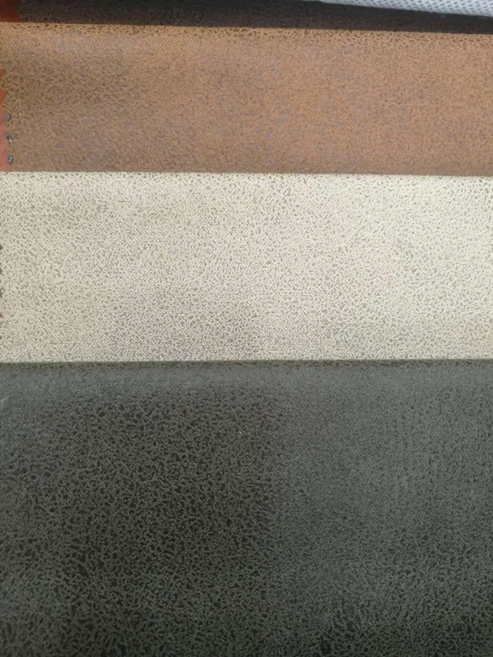 bronzed artificial suede leather sofa fabric