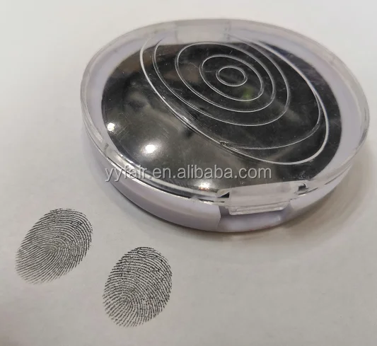thumbprint pad for election  fingerprint pad with Transparent cover the oval