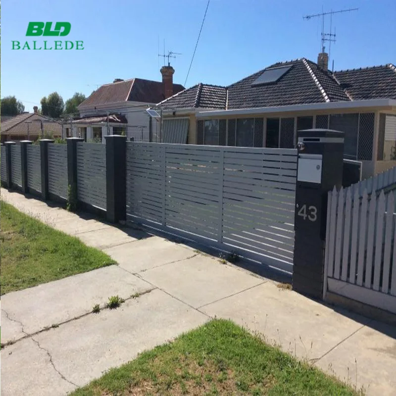Automatic Motorised Aluminium Sliding Gate