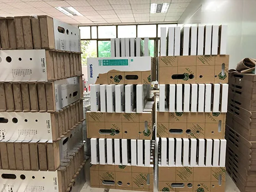 Factory professional custom countertop acrylic smart door lock display stand rack