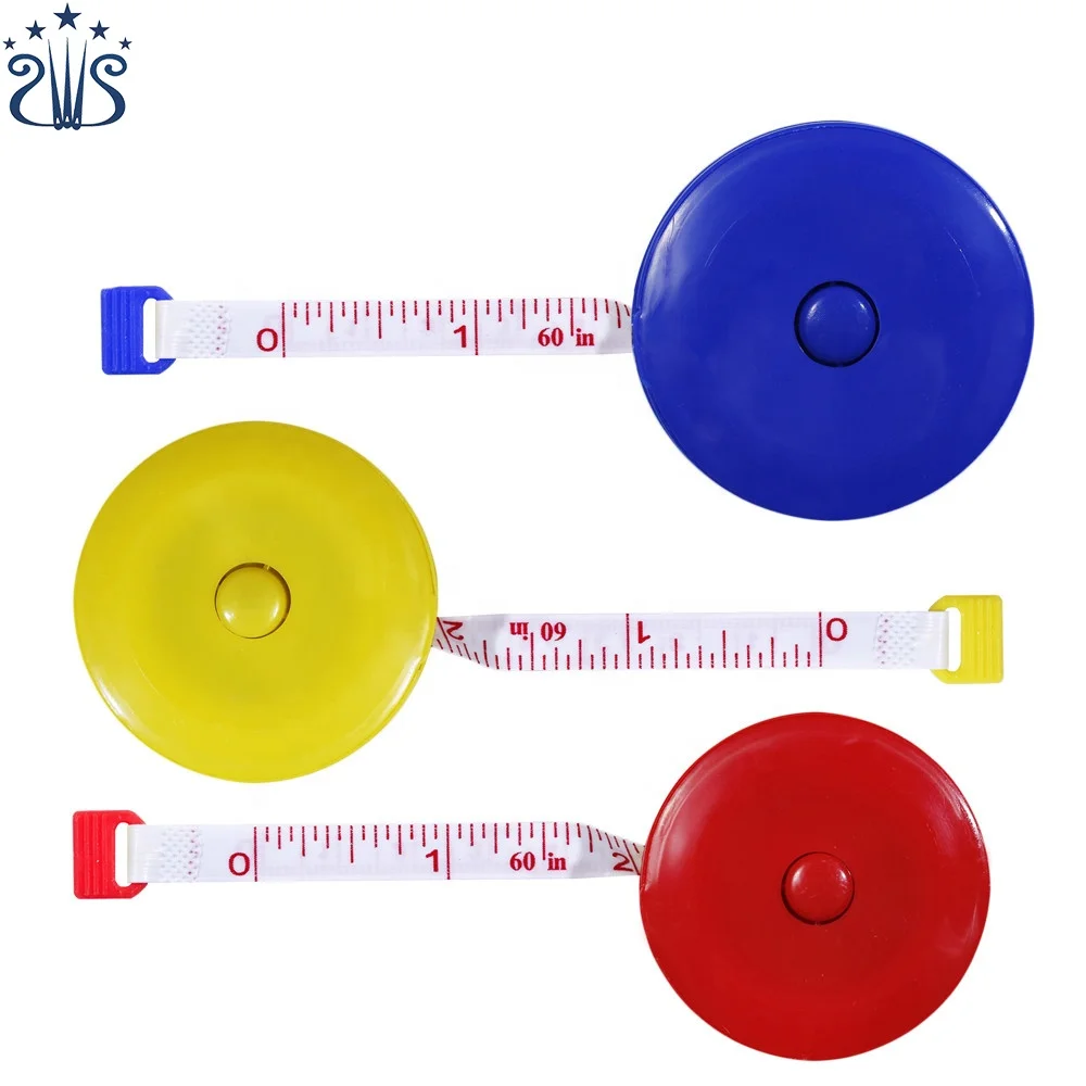 Лидер продаж Мини Телескопическая швейная рулетка 150 см/60 дюймов измерительная линейка