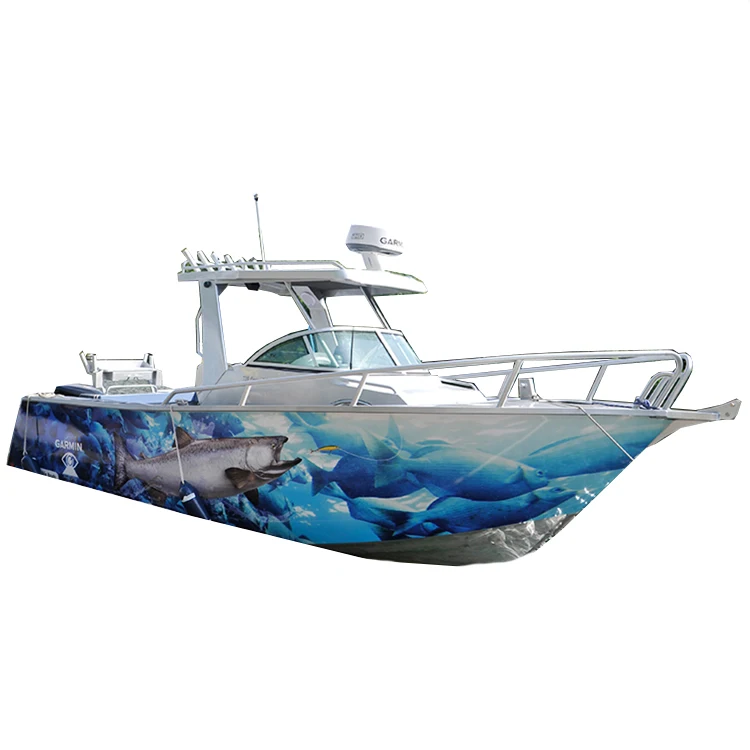 Brand new 7.5m aluminium fishing motor boat