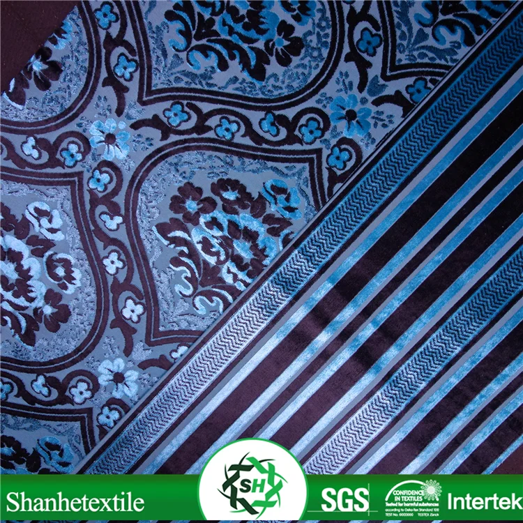 
Antique Furniture African Stretch Velvet Cotton Cut Striped Corduroy Indian Upholstery Fabric 