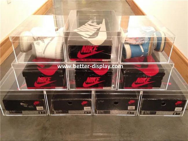 custom acrylic sneaker display