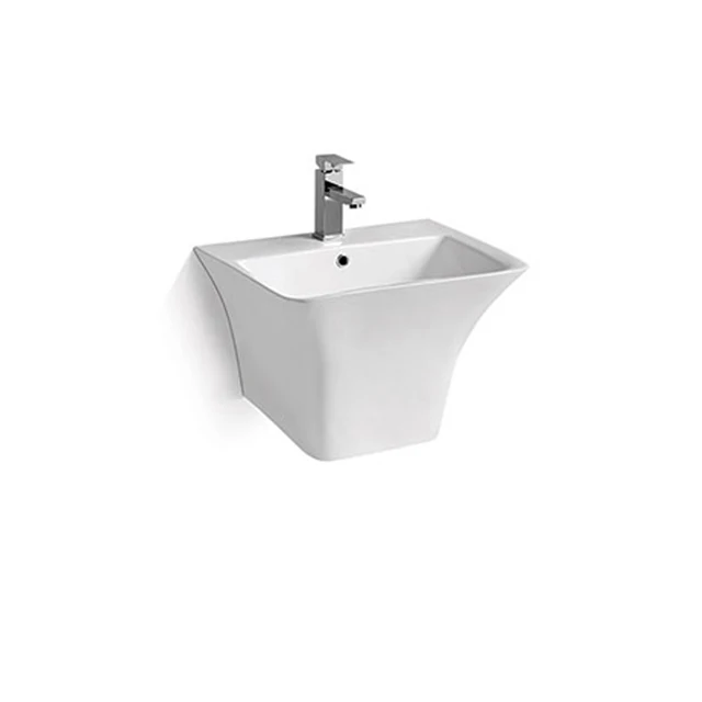 
Ceramic wall hung installation bathroom wash hand basin sinks 