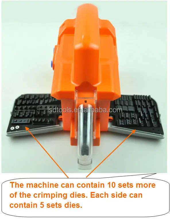 LSD High QualityNew Patent AM-30 Air Pneumatic Crimping Machine for exchangeable crimping die sets and Connectors